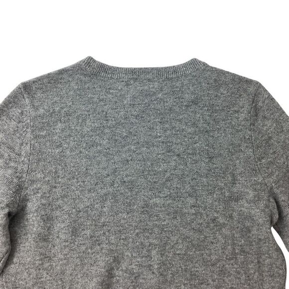 ALICE + OLIVIA NWT Size XS Carolann Shrunken Pullover Heather Grey Sweater Gray - Picture 7 of 10